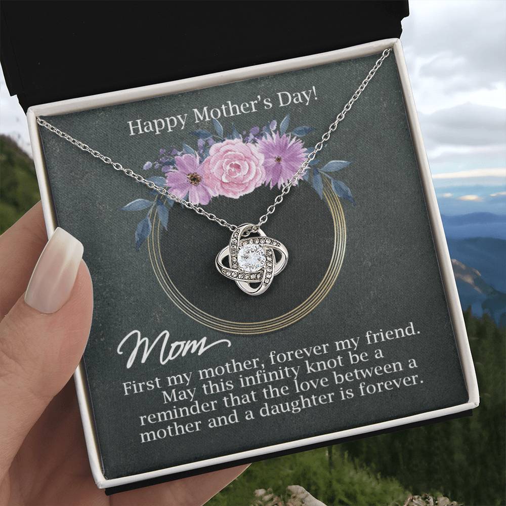 Sale Ending Soon! First My Mother, Forever My Friend Necklace for Mother's Day