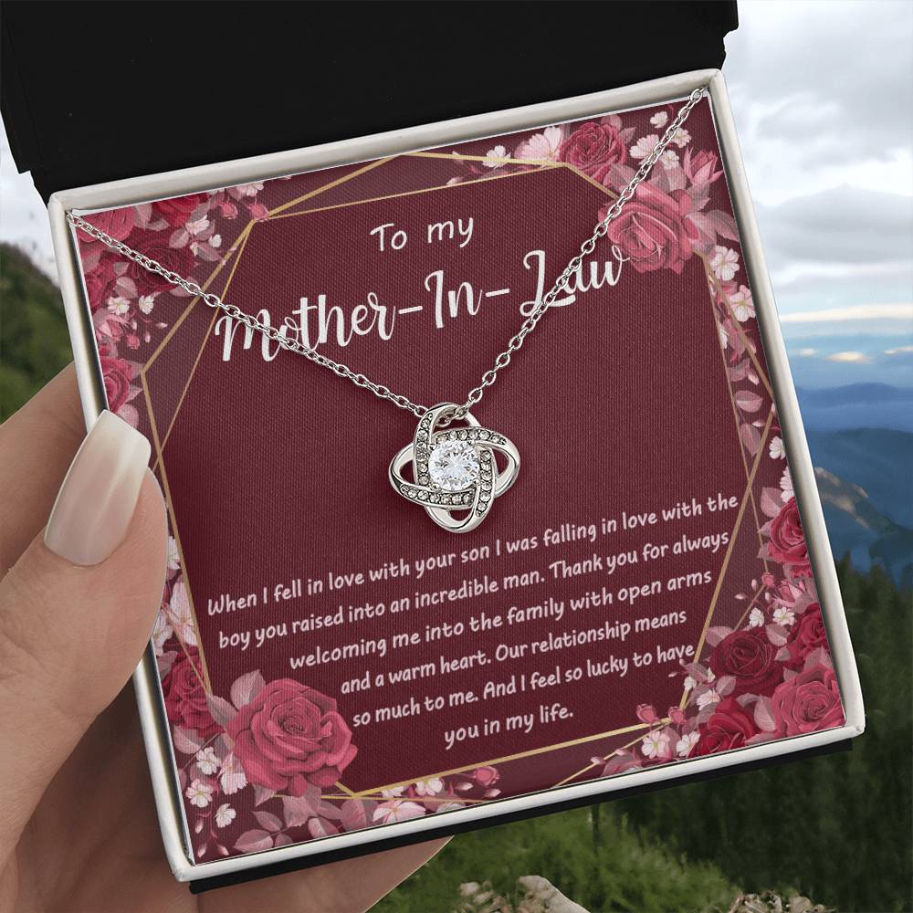 (Almost Sold Out) Forever Love - to My Mother-In-Law Necklace