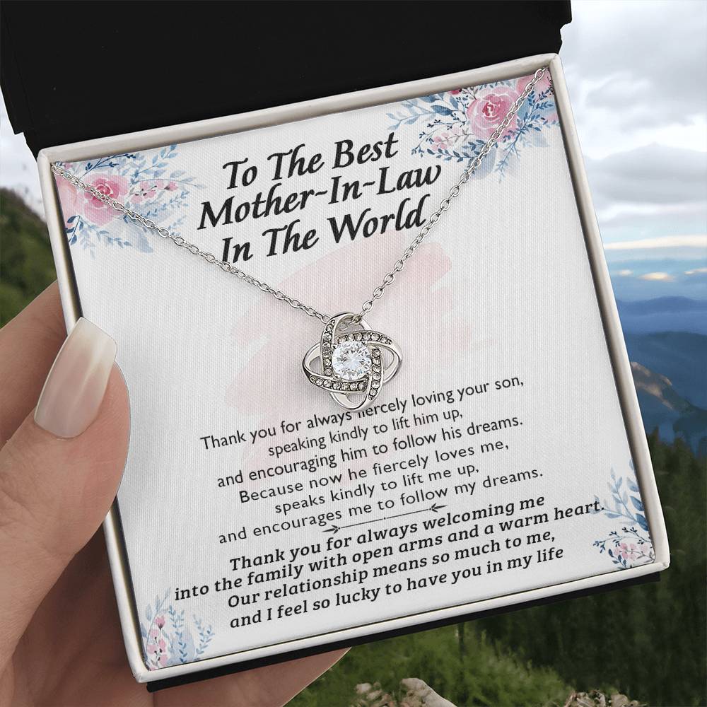 (Almost Gone) Gift for Mother-In-Law - Lift Him Up - Love Knot