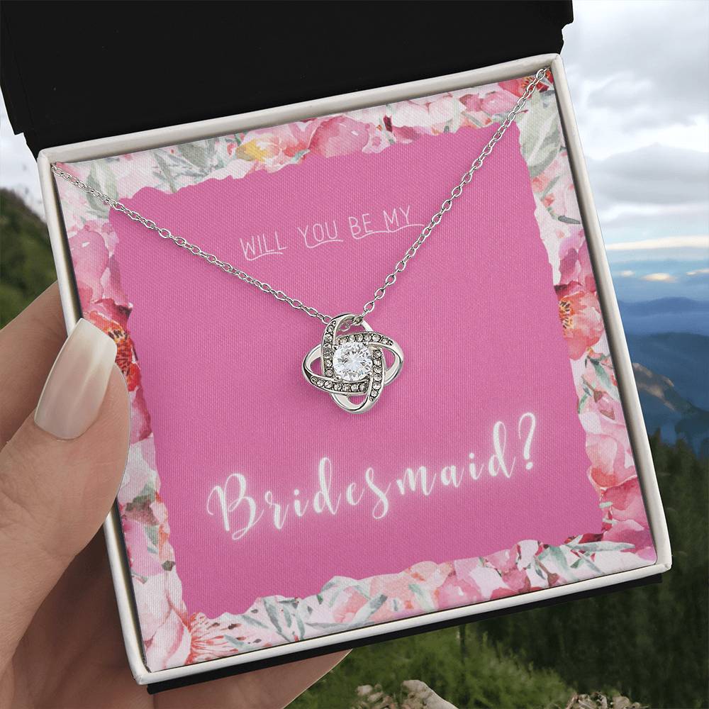 Bridesmaid Proposal Necklace | Bridesmaid Proposal Jewelry | Bridesmaid Proposal | Matron of Honor Gift | Maid of Honor Gift Necklace | Be My Bridesmaid | Will You Be My Bridesmaid?