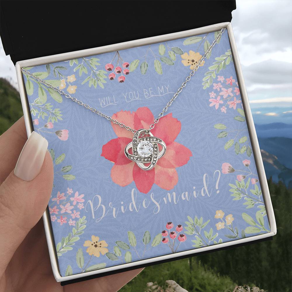 Bridesmaid Proposal Necklace | Bridesmaid Proposal Jewelry | Bridesmaid Proposal | Matron of Honor Gift | Maid of Honor Gift Necklace | Be My Bridesmaid | Will You Be My Bridesmaid?