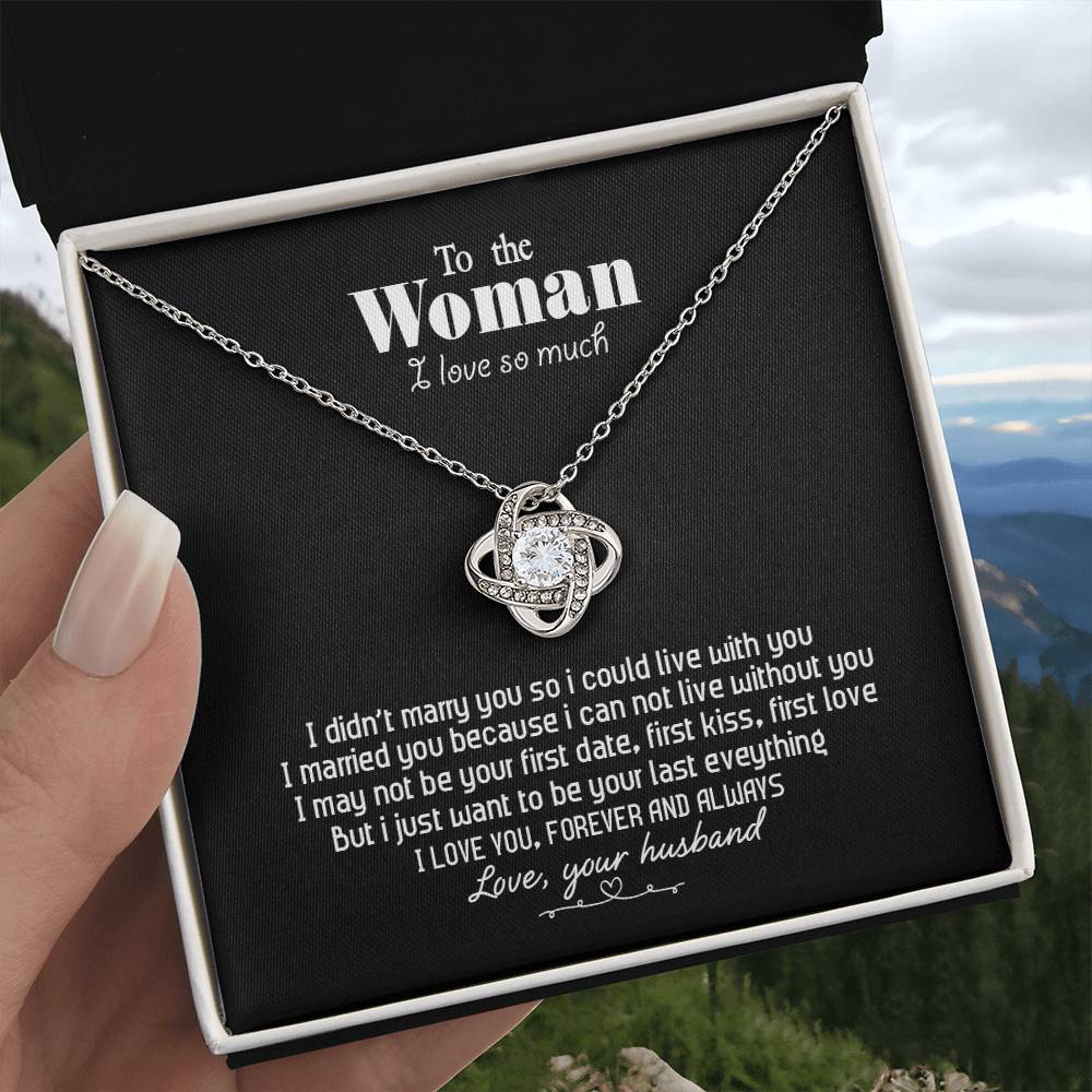 To the Woman I Love So Much, Husband Gift to Wife