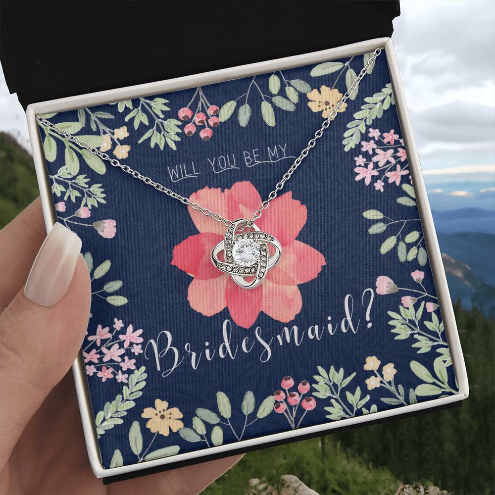 Bridesmaid Proposal Necklace | Bridesmaid Proposal Jewelry | Bridesmaid Proposal | Matron of Honor Gift | Maid of Honor Gift Necklace | Be My Bridesmaid | Will You Be My Bridesmaid?