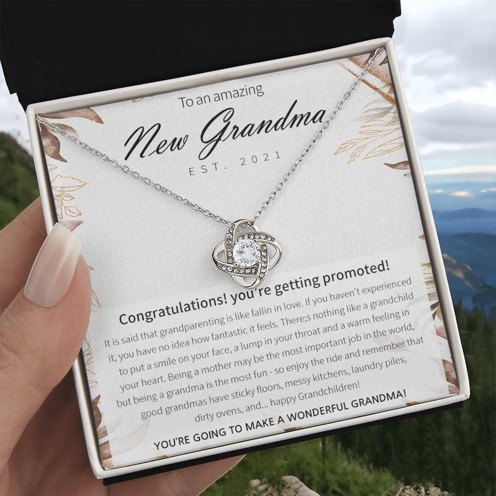 Promoted to Grandma, New Grandma Gifts, New Grandma, New Grandma Gifts for a Friend, New Grandma Gifts Ideas, New Grandma Gifts for Women, New Grandma Necklace, New Grandma Gifts 2021, Promoted to Grandma Pregnancy Reveal Gift, First Time Grandma