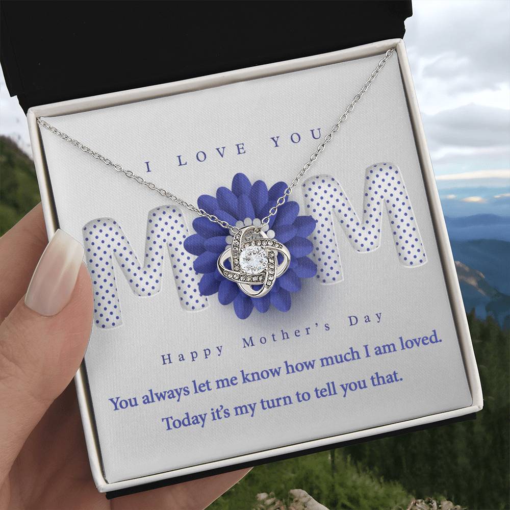 I Love You Mom Mother's Day Gift From Daughter or Son