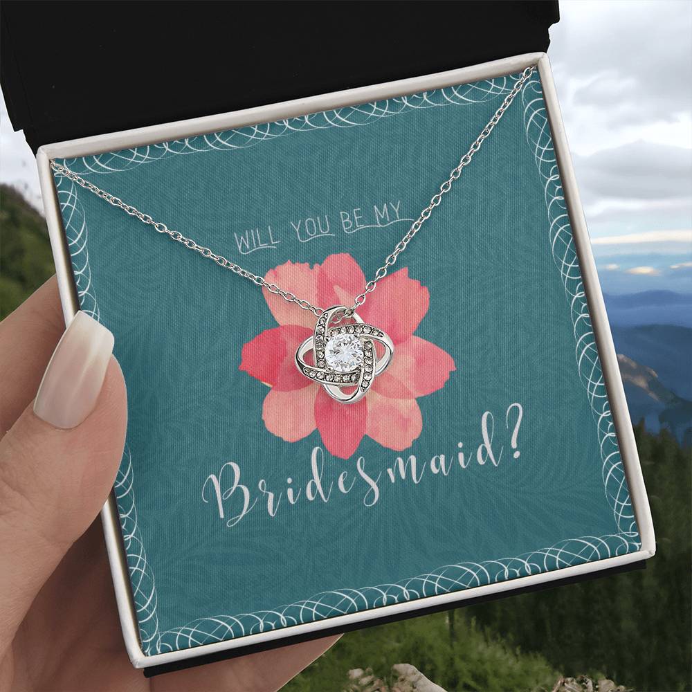 Bridesmaid Proposal Necklace | Bridesmaid Proposal Jewelry | Bridesmaid Proposal | Matron of Honor Gift | Maid of Honor Gift Necklace | Be My Bridesmaid | Will You Be My Bridesmaid?