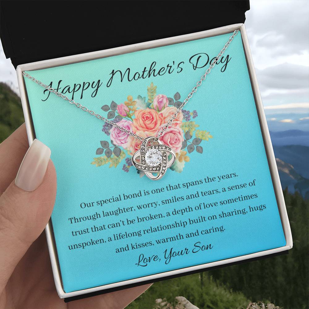 Happy Mother's Day - Love Knot Necklace - Love, Your Son