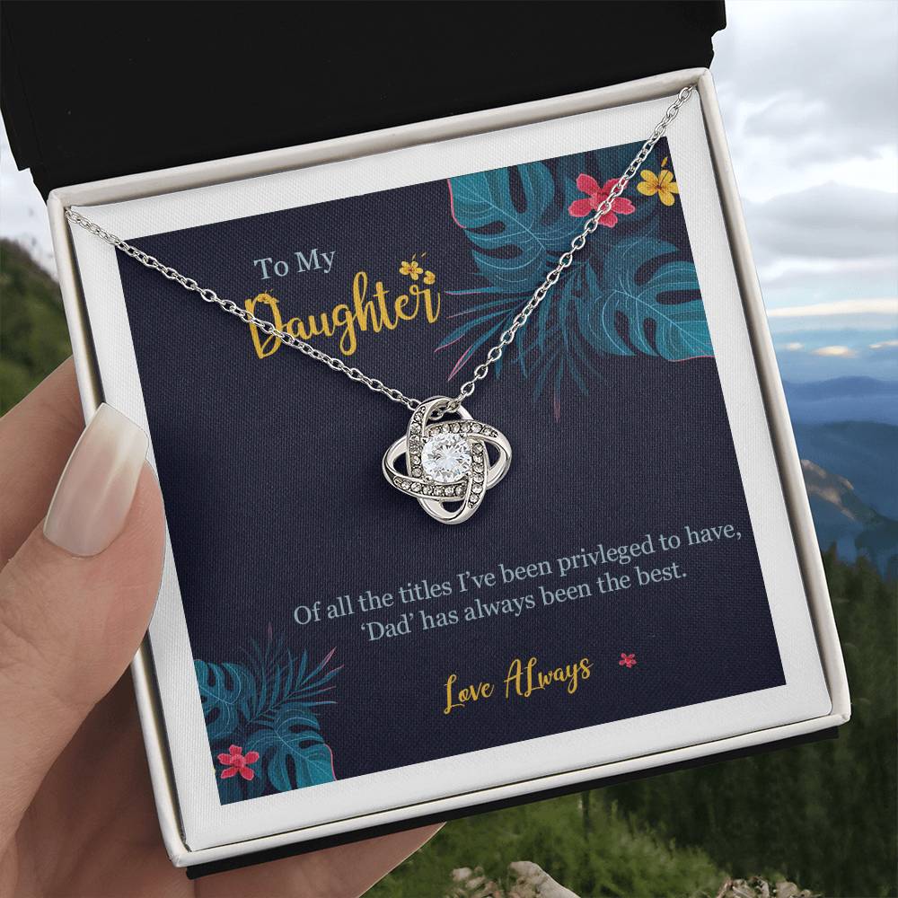 Love Knot Necklace