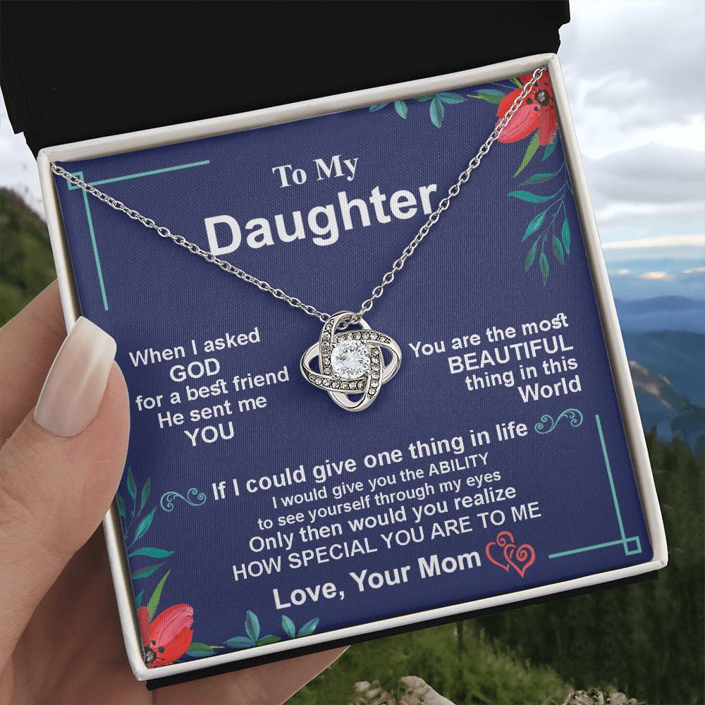 To My Daughter - You Are Special to Me - Necklace
