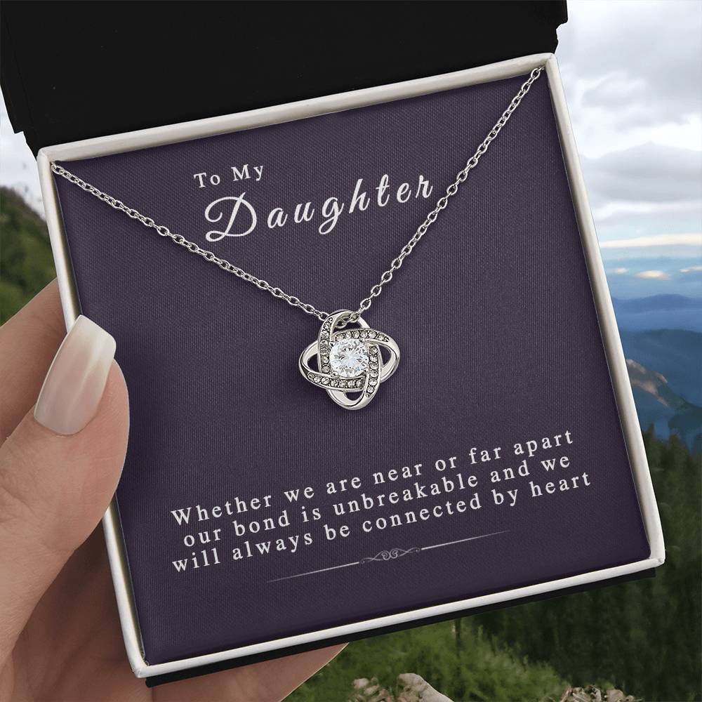 Love Knot Necklace - the Perfect Gift for Daughter