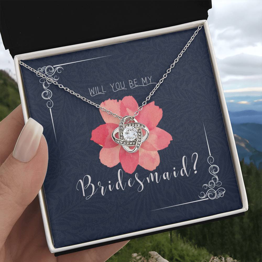 Bridesmaid Proposal Necklace | Bridesmaid Proposal Jewelry | Bridesmaid Proposal | Matron of Honor Gift | Maid of Honor Gift Necklace | Be My Bridesmaid | Will You Be My Bridesmaid?