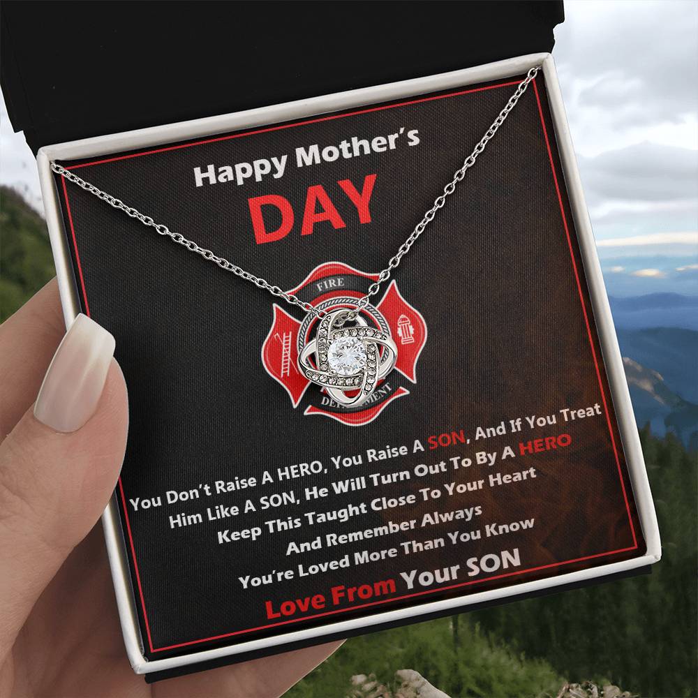 Love Knot Necklace for Mother, Perfect Mother's Day Gift