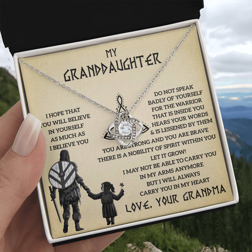 Necklace for Granddaughter - an Eternal Love From Grandma