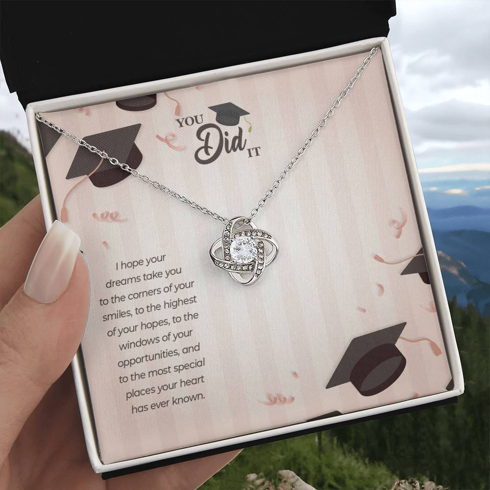 Taking You to Your Dreams - Love Knot Necklace