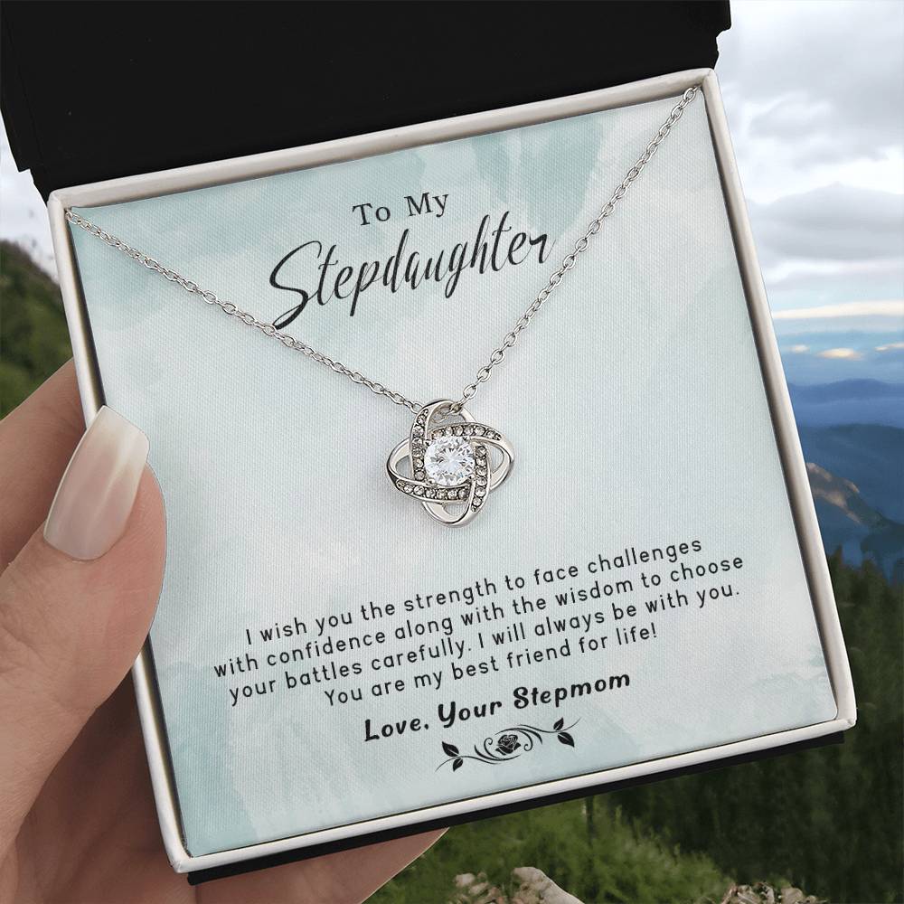 To My Stepdaughter - Best Friend for Life - Necklace