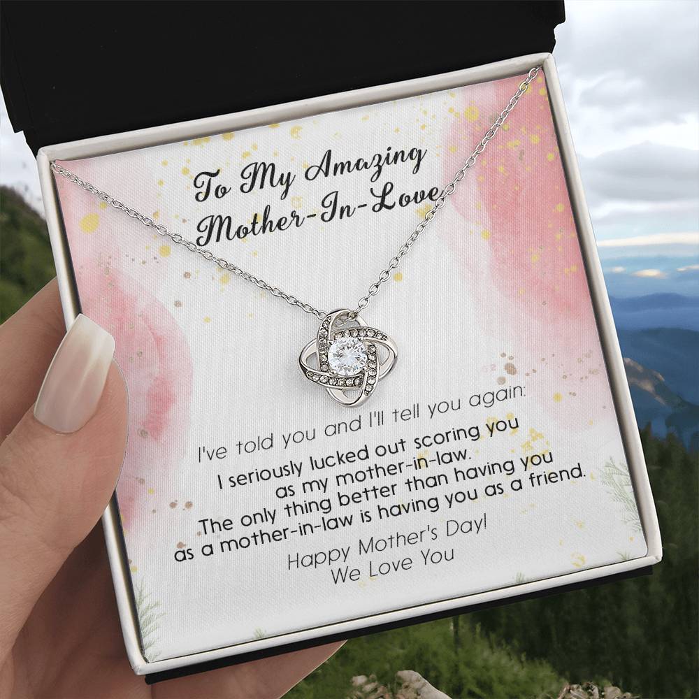 (Almost Gone) Gift for Mother-In-Law - the Only Thing - Love Knot