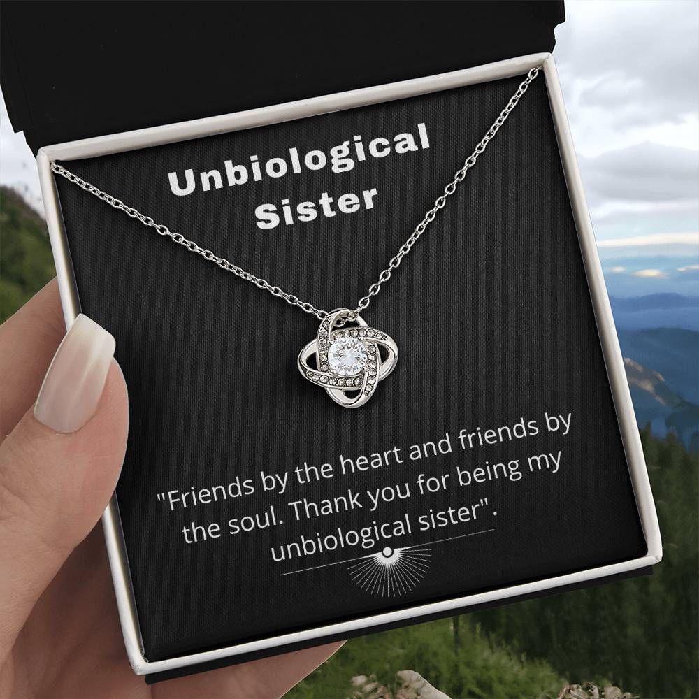 To My Unbiological Sister - Best Friend Forever - Necklace