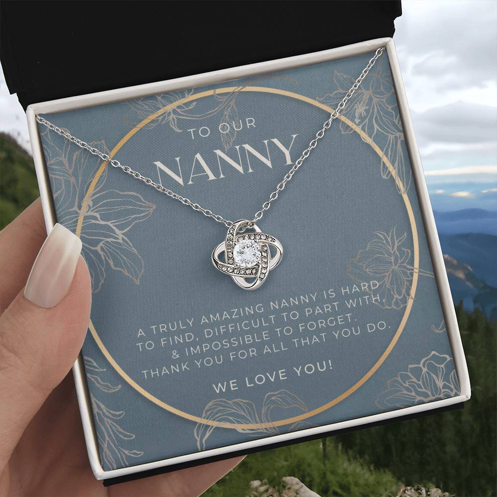 Nanny Gift, Nanny Necklace Gift, Best Nanny Gift, Nanny Thank You Gift, Nanny Appreciation Necklace Gift, Thank You Nanny Necklace Gift, Best Nanny Ever Gift