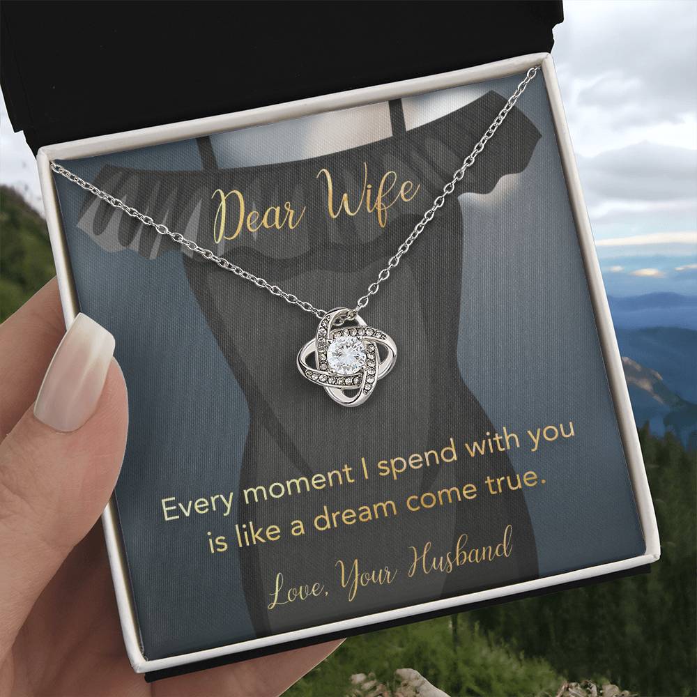 To My Wife Necklace - Every Moment