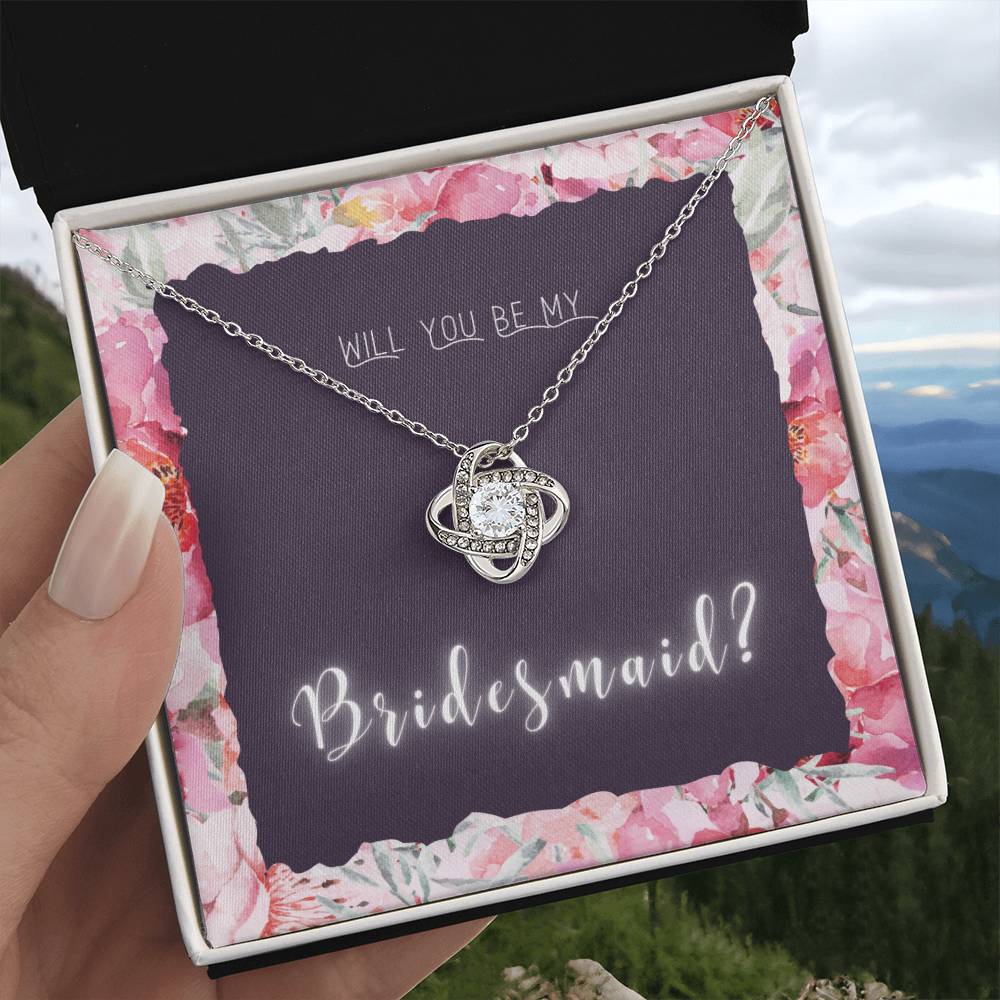 Bridesmaid Proposal Necklace | Bridesmaid Proposal Jewelry | Bridesmaid Proposal | Matron of Honor Gift | Maid of Honor Gift Necklace | Be My Bridesmaid | Will You Be My Bridesmaid?