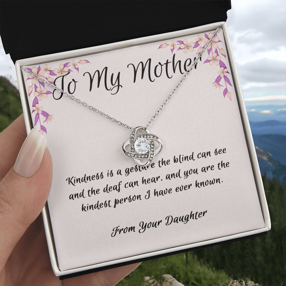 To My Mother - From Your Daughter - Necklace