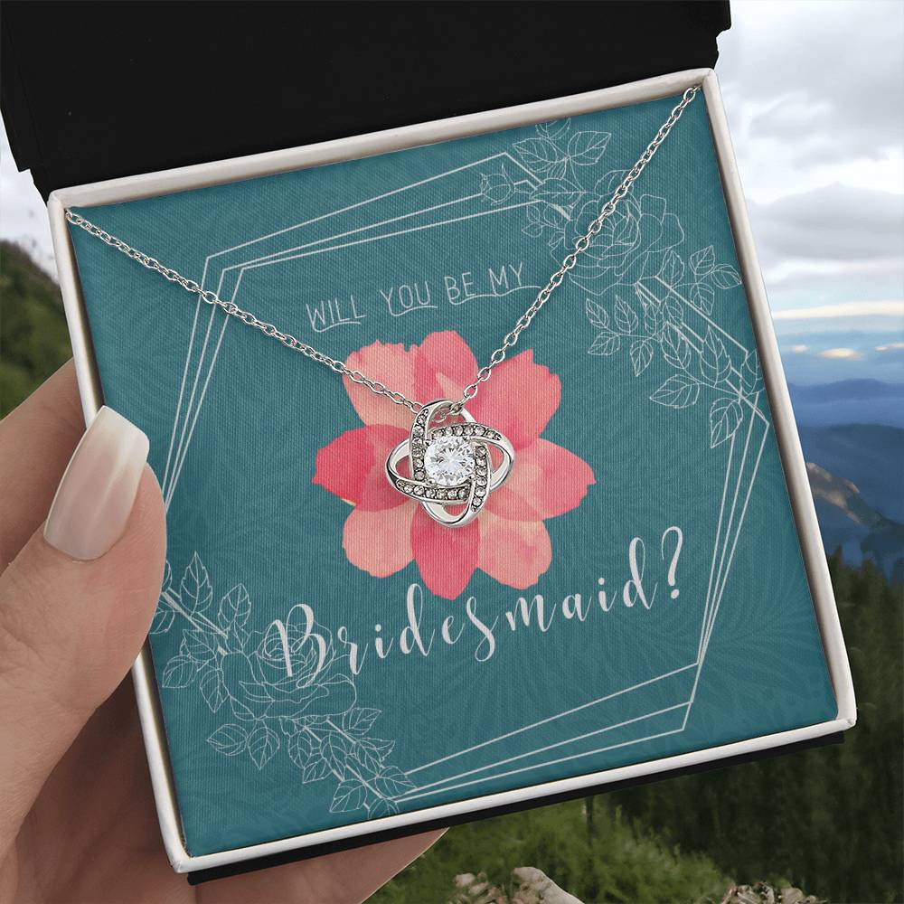 Bridesmaid Proposal Necklace | Bridesmaid Proposal Jewelry | Bridesmaid Proposal | Matron of Honor Gift | Maid of Honor Gift Necklace | Be My Bridesmaid | Will You Be My Bridesmaid?