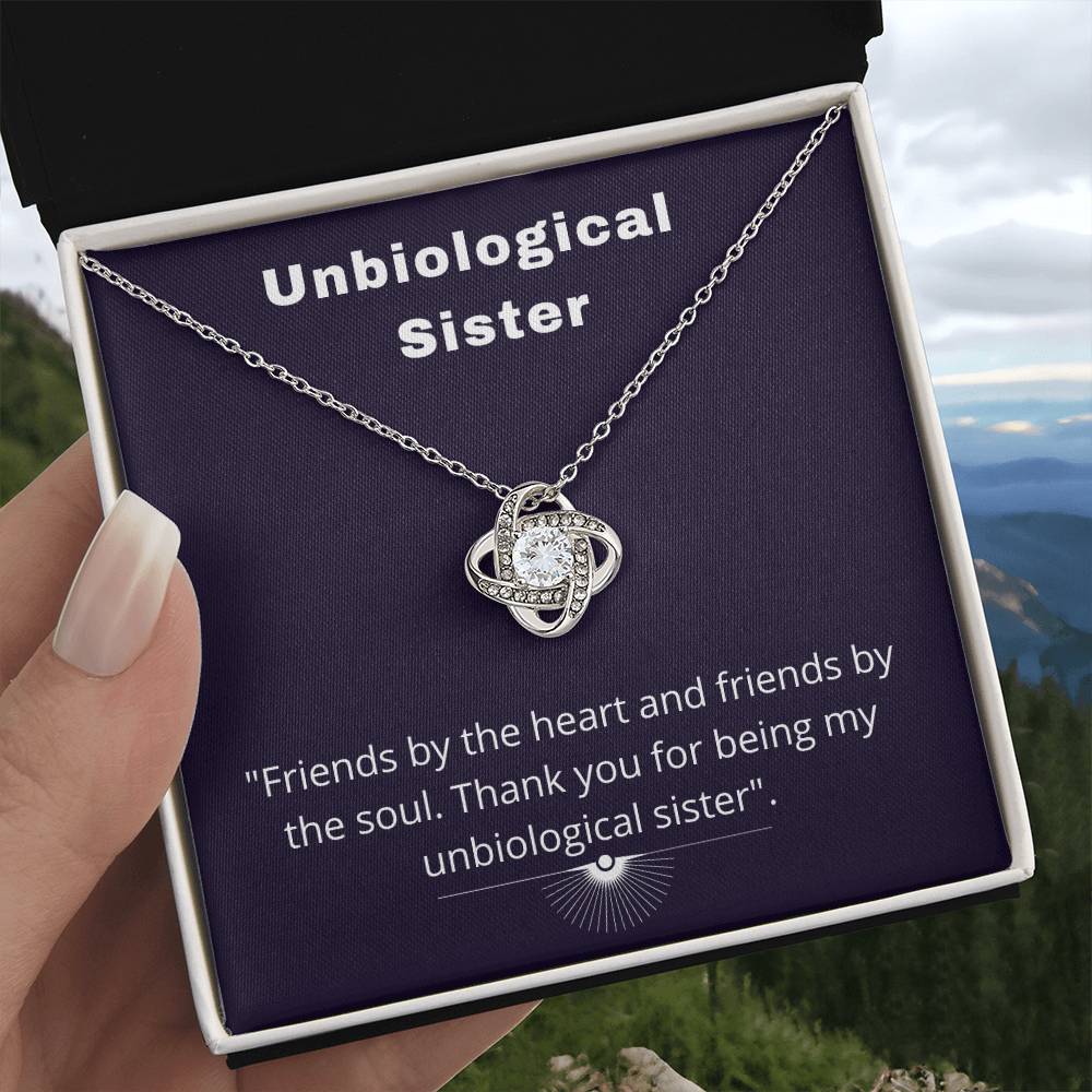 To My Unbiological Sister - Bestfriend Forever - Necklace