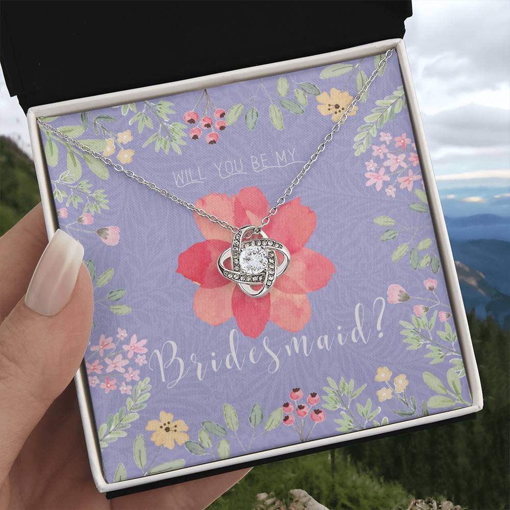 Bridesmaid Proposal Necklace | Bridesmaid Proposal Jewelry | Bridesmaid Proposal | Matron of Honor Gift | Maid of Honor Gift Necklace | Be My Bridesmaid | Will You Be My Bridesmaid?