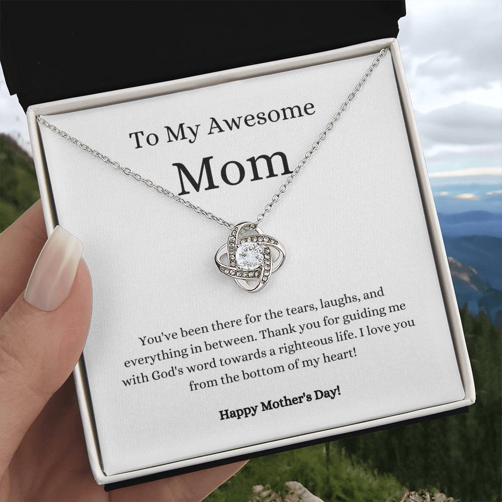 Mother's Day Laugh & Tears | Love Knot Necklace
