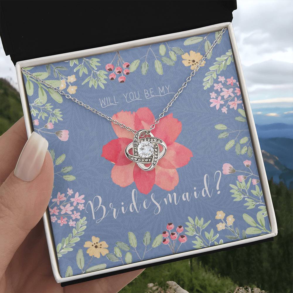 Bridesmaid Proposal Necklace | Bridesmaid Proposal Jewelry | Bridesmaid Proposal | Matron of Honor Gift | Maid of Honor Gift Necklace | Be My Bridesmaid | Will You Be My Bridesmaid?