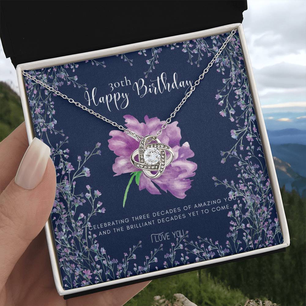 30th Birthday Gifts for Women | Necklace for Her | 3 Decade Jewelry | 30 Years Old | Best Friend Gift | 30th Birthday Gift Necklace | Birthday Gift | Jewelry Gift for Her