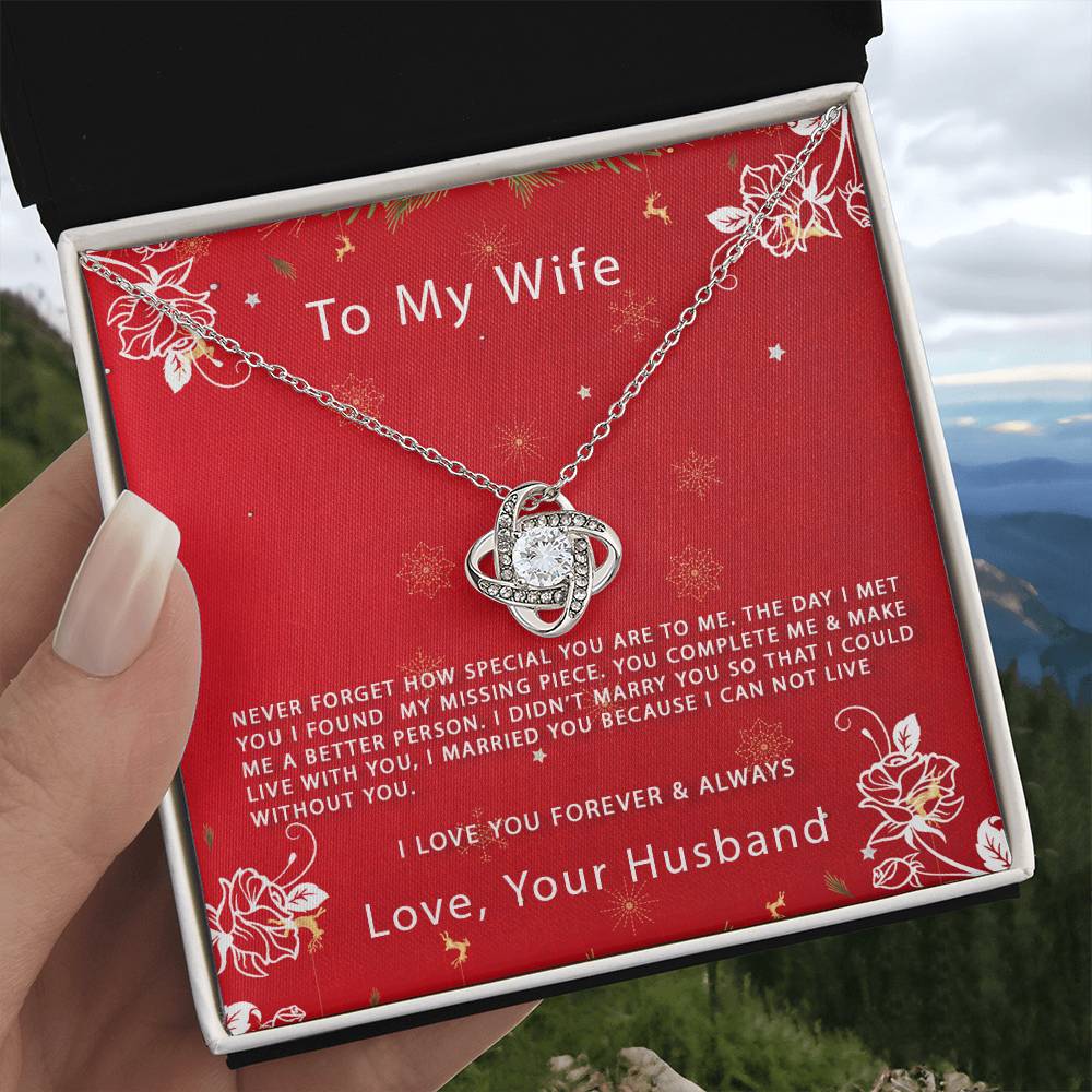 To My Wife - Never Forget How Special You Are to Me.