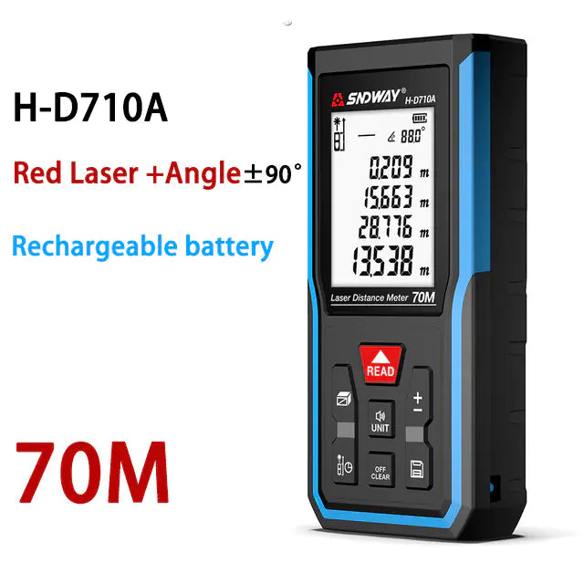 SNDWAY Handheld Infrared Laser Distance Meter