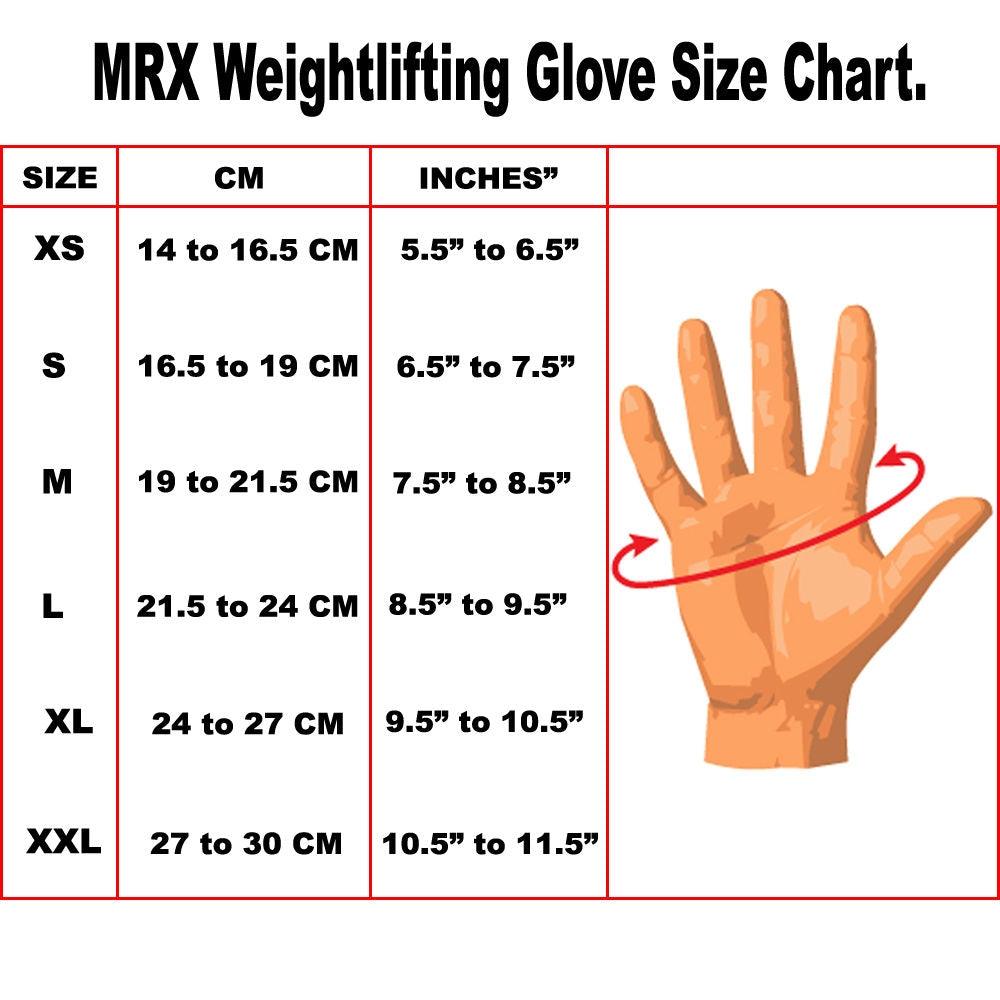 MRX Weightlifting Training Gloves Gym Workout Glove Unisex 2602-sky
