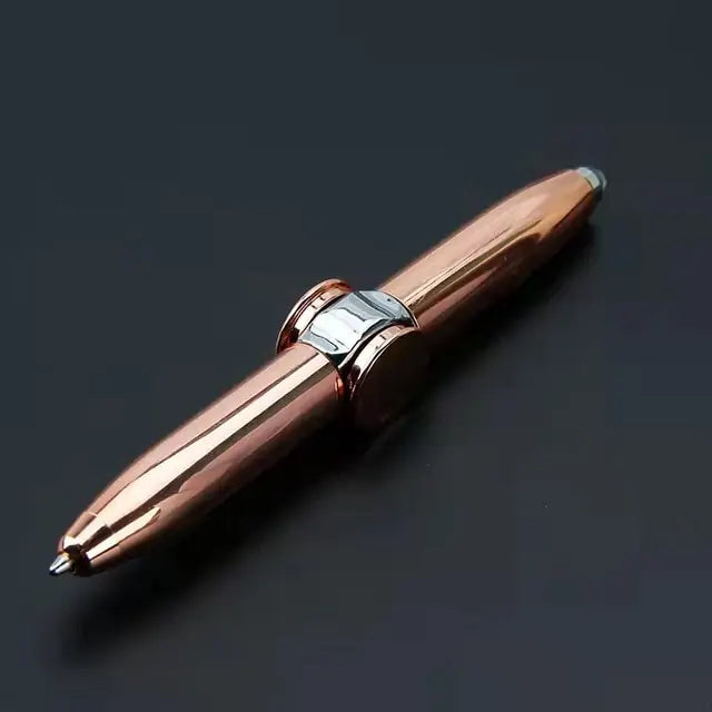 LED Spinning Pen - Fidget Spinner Pen with Light Effects